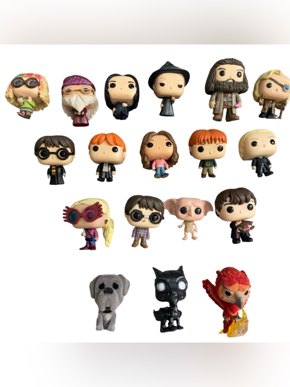 Funko Pop! Style Harry Potter Mini Figures Set - Multicolor A lot of 18